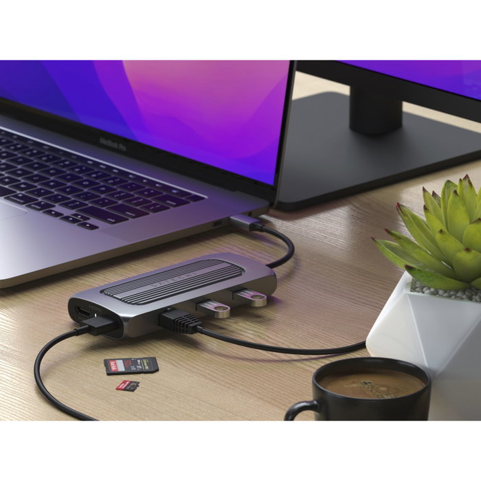 Satechi USB-C Multiport MX Adapter Space Gray Anthracite