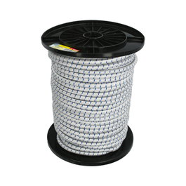 WOLFPACK LINEA PROFESIONAL Corde élastique revêtue 10 mm, Rouleau de 100 mètres