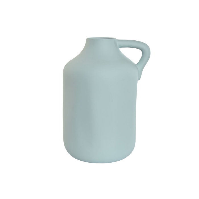 Home ESPRIT Vase Bleu ciel Grès Style artisanal Home ESPRIT Vase Bleu ciel Grès Style artisanal