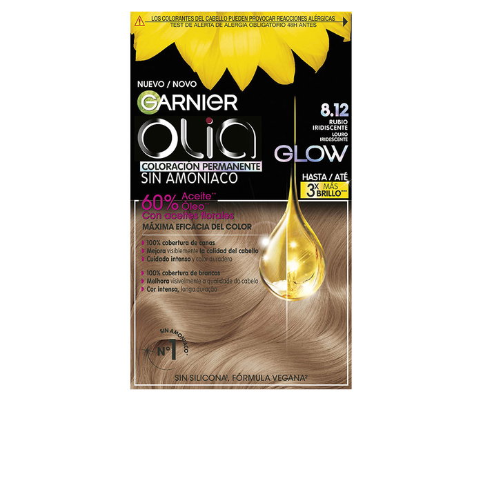 Garnier Olia Coloration Permanente Sans Ammoniaque Teinte 5.0 Brun Clair - Brillance Éclatante, Cheveux Soyeux et Couverture 100% des Cheveux Blancs Garnier Olia Coloration Permanente Sans Ammoniaque Teinte 5.0 Brun Clair - Brillance Éclatante, Cheveux Soyeux et Couverture 100% des Cheveux Blancs