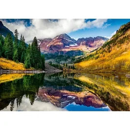 Ravensburger 12000255 - Puzzle 1000 pièces - Vue d'Aspen au Colorado - Photographie Highlights - Pour adultes et enfants dès 14 ans - Qualité supérieure