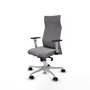 Piqueras Y Crespo Fauteuil Albacete, mécanisme synchrone, Gris