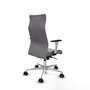 Piqueras Y Crespo Fauteuil Albacete, mécanisme synchrone, Gris