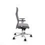 Piqueras Y Crespo Fauteuil Albacete, mécanisme synchrone, Gris