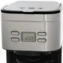 Continental Edison Cafetière Filtre Programmable CECF12TIX 1.25L Acier Inoxydable 900W LCD
