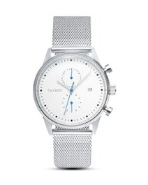 Tayroc TXM089 montre analogique pour homme en acier inoxydable gris