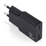 Chargeur mural Aisens ASCH-30W2P049-BK Noir 30 W