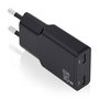 Chargeur mural Aisens ASCH-30W2P049-BK Noir 30 W
