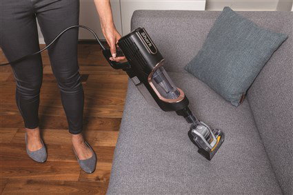 Shark HZ500EUT Aspirateur Balai DuoClean + Anti Hair Wrap Doré/Rose