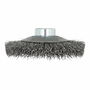 Brosse conique Wolfcraft Acier fils de fer Ø 100 X 15 MM