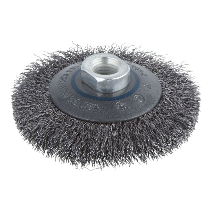 Brosse conique Wolfcraft Acier fils de fer Ø 100 X 15 MM Brosse conique Wolfcraft Acier fils de fer Ø 100 X 15 MM