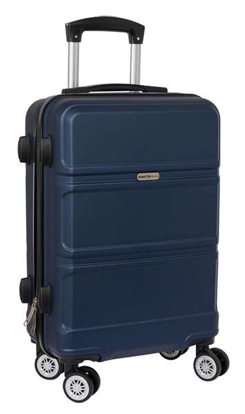 Safta Valise Cabine 20" Trolley Travel Blue Marine ABS - 34,5 x 55 x 20 cm