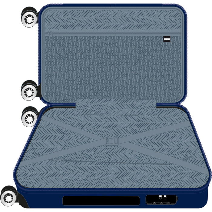 Valise cabine Safta Blue marine 20'' 34,5 x 55 x 20 cm Valise cabine Safta Blue marine 20'' 34,5 x 55 x 20 cm