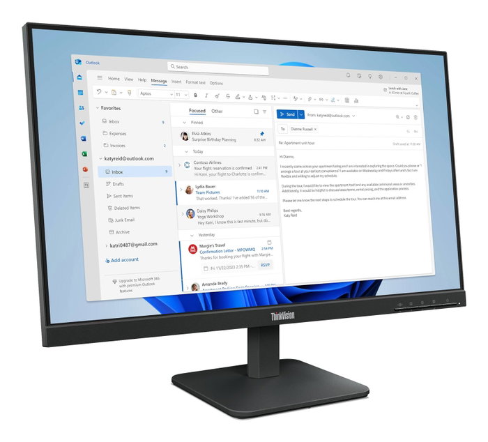 Lenovo S24-4e 64B5KAT1EU Black