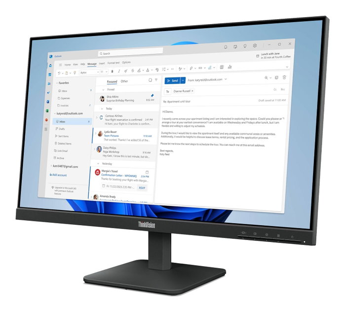 Lenovo S24-4e 64B5KAT1EU Black
