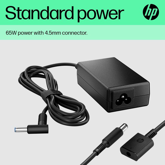 HP Adaptateur secteur intelligent 65 W pour ordinateur portable