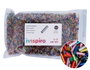 Innspiro Rocaille de verre cylindre argenté mélange diam. 1,80x6mm 500g