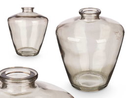GIFTDECOR Flacon en Cristal Diamanté Gris