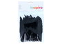 Innspiro Lot de 60 plumes indiennes noires naturelles