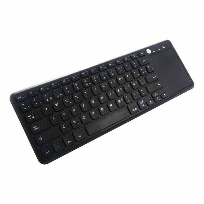 Clavier avec pavé tactile CoolBox CoolTouch Noir Espagnol Qwerty Clavier avec pavé tactile CoolBox CoolTouch Noir Espagnol Qwerty