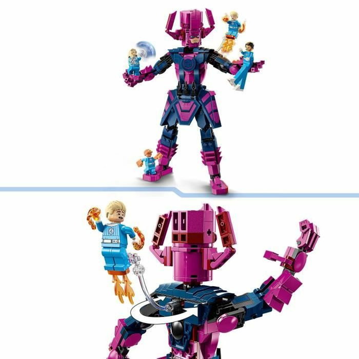 Lego Marvel 76316 Les Quatre Fantastiques contre la figurine de Galactus