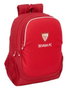 Safta Mochila Adapt.Carro Sevilla FC - Sac à dos avec roulettes et poignée télescopique 32x44x16 cm pour supporter 3 ans et plus