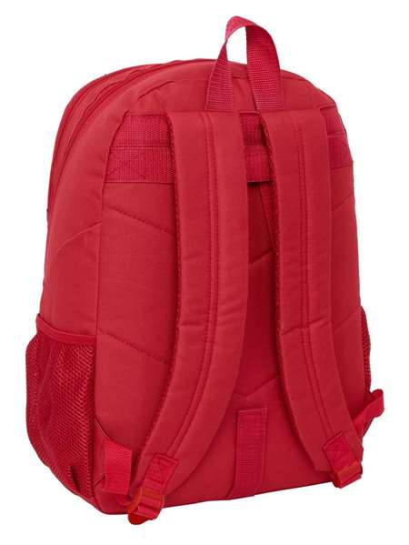 Safta Mochila Adapt.Carro Sevilla FC - Sac à dos avec roulettes et poignée télescopique 32x44x16 cm pour supporter 3 ans et plus Safta Mochila Adapt.Carro Sevilla FC - Sac à dos avec roulettes et poignée télescopique 32x44x16 cm pour supporter 3 ans et plus