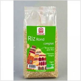 CELNAT Riz rond complet BIO 1kg