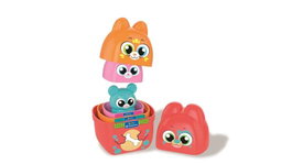 Clementoni - Jeu d'activités Matrioska en forme d'animaux pour enfant à partir de 18 mois (24 x 15 x 15 cm)
