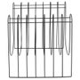 Home Deco Factory Porte-revues en fil de fer noir