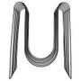 Home Deco Factory Porte-revues en fil de fer noir