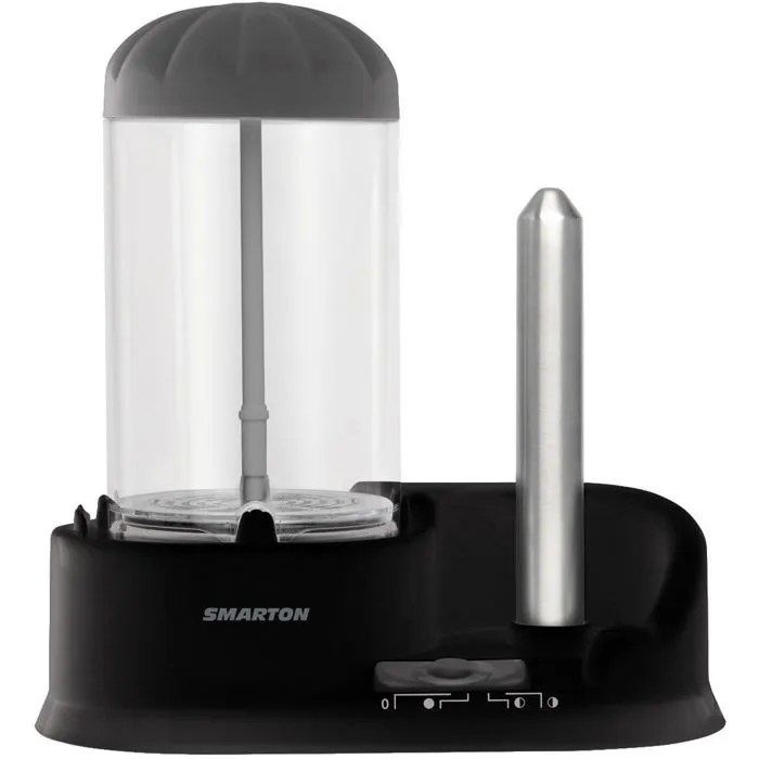 Smarton HM 020, Machine à Hot-Dogs à la Vapeur, pour 6 Hot-Dogs, Grill Pain, Surface Antidérapante, 350 W, pour Maison