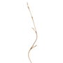 Branche Crème Bambou Rotin 5 x 0,5 x 190 cm