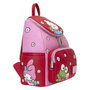 LOUNGEFLY Sac à dos Hello Kitty and Friends 26 cm - Taille 22,86x11,43x26,67 cm en cuir végan, bretelles réglables et rembourrées