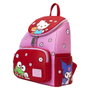 LOUNGEFLY Sac à dos Hello Kitty and Friends 26 cm - Taille 22,86x11,43x26,67 cm en cuir végan, bretelles réglables et rembourrées