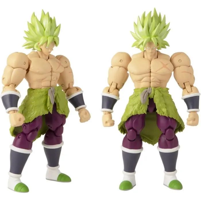 Bandai Dragon Stars - Broly Super Saiyan - Figurine articulée - 17 cm - 16 points d'articulation