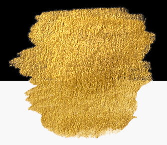 Finetec Pastille d'aquarelle nacrée Premium Or Volcanique