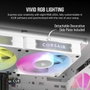 Corsair Kit d'extension ventilateurs PWM iCUE LINK RX140 RGB 140 mm White