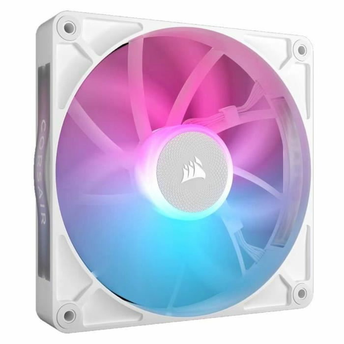 Corsair Kit d'extension ventilateurs PWM iCUE LINK RX140 RGB 140 mm White