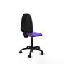 PIQUERAS Y CRESPO Chaise de bureau Aýna, tissu lilas, sans accoudoirs