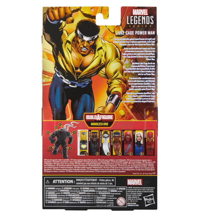HASBRO Luke Cage Power Man Knights Legends Series Marvel 15cm