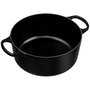 Le Creuset Signature Roaster rond 26cm noir mat