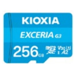 KIOXIA Carte MicroSDXC Exceria G3 256 Go