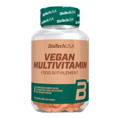 BIOTECHUSA VEGAN MULTIVITAMIN - 60 COMP BIOTECHUSA VEGAN MULTIVITAMIN - 60 COMP