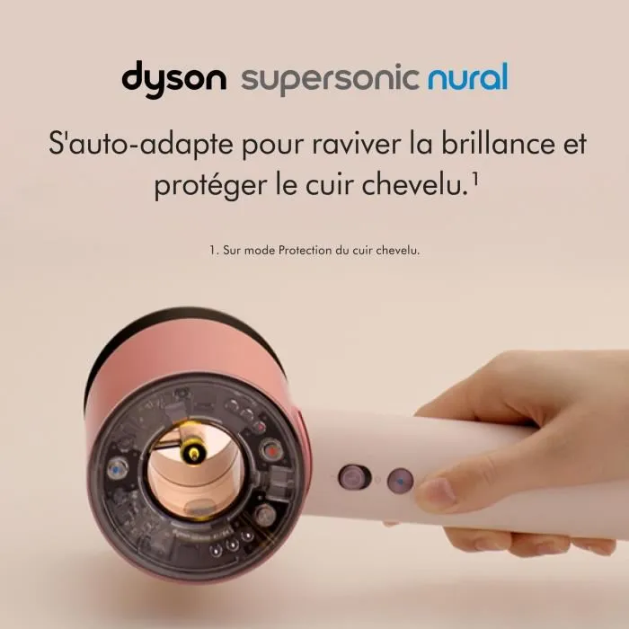 Dyson Sèche-cheveux Supersonic Nural Or Rose et Céramique 1600 W pour Cheveux Raides à Ondulés Dyson Sèche-cheveux Supersonic Nural Or Rose et Céramique 1600 W pour Cheveux Raides à Ondulés