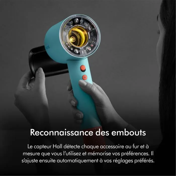 Dyson Sèche-cheveux Supersonic Nural Or Rose et Céramique 1600 W pour Cheveux Raides à Ondulés Dyson Sèche-cheveux Supersonic Nural Or Rose et Céramique 1600 W pour Cheveux Raides à Ondulés