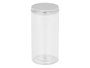 KINVARA Lot de 24 Bocaux PET 1,4 L avec Couvercle en Aluminium