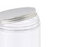 KINVARA Lot de 24 Bocaux PET 1,4 L avec Couvercle en Aluminium
