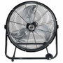 EDM Product Ventilateur de Sol Noir 180 W Ø 60 cm