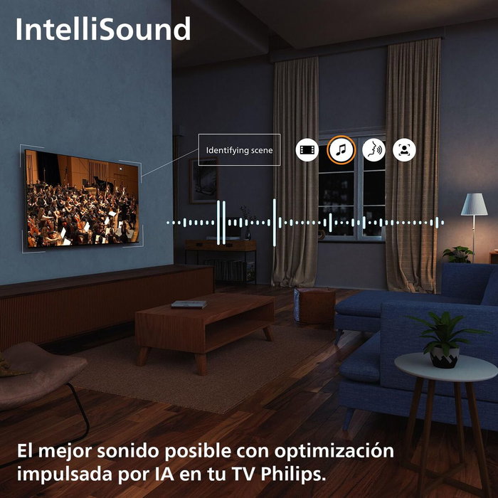 TV intelligente Philips 50PUS7000 50" 4K Ultra HD LED HDR